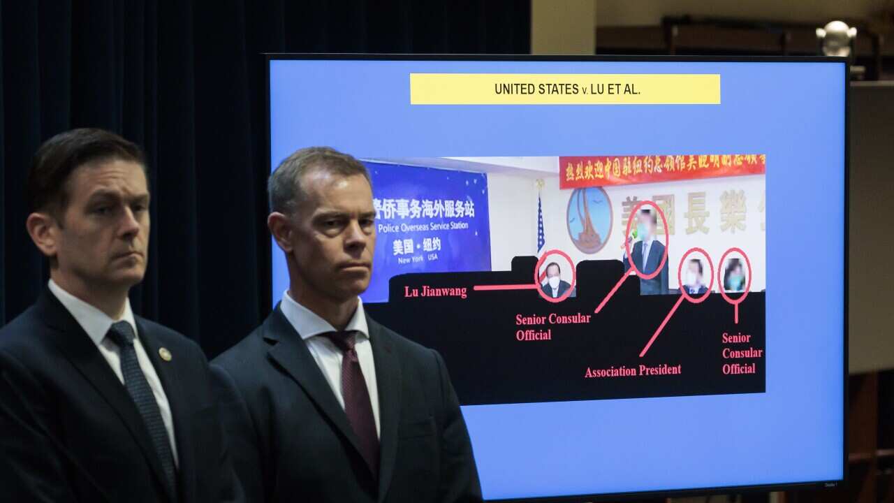 USA NEW YORK CHARGES AGAINST CHINESE OPERATIVES