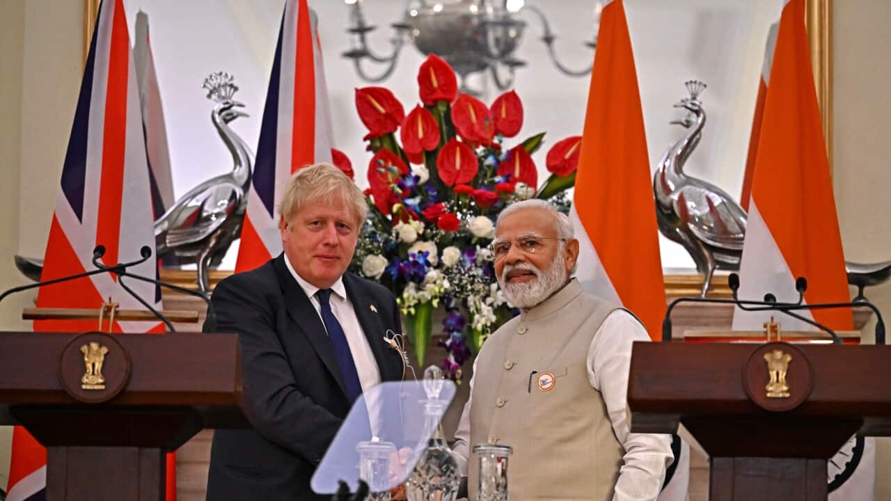 Boris Johnson visit to India