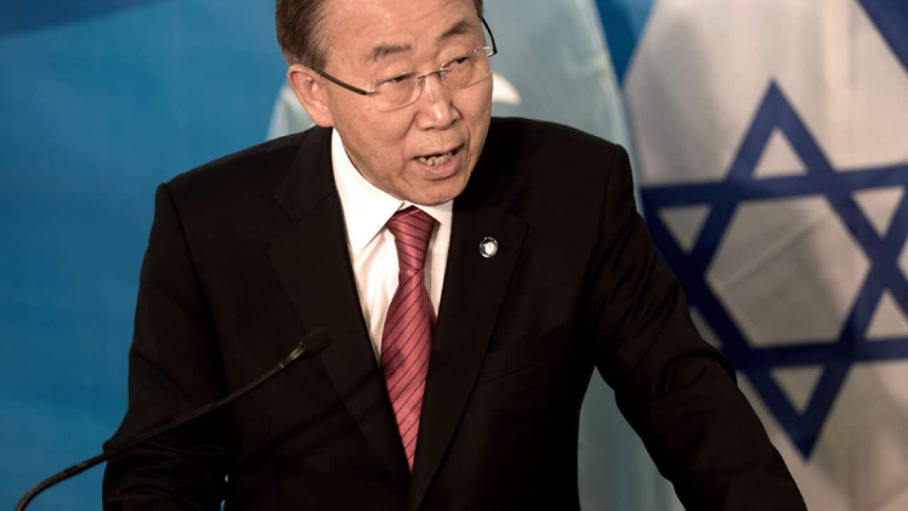 United Nations (UN) Secretary-General Ban Ki-moon