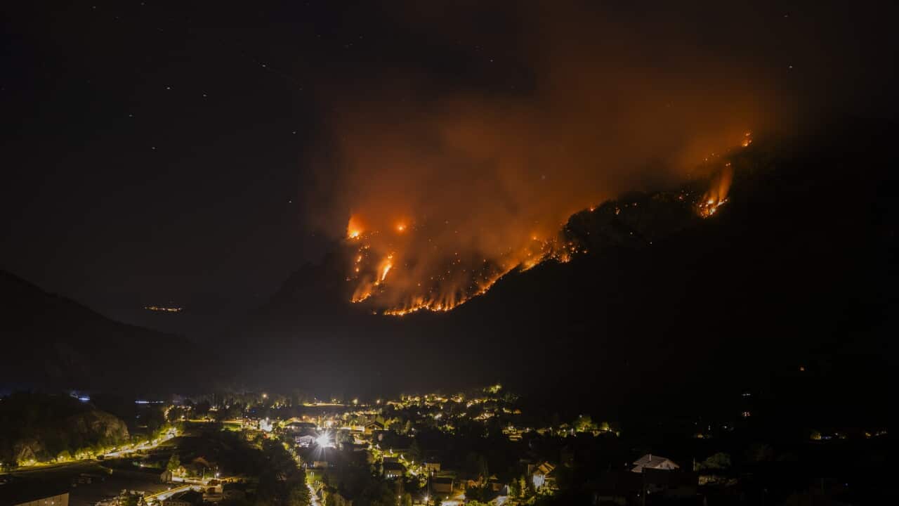 Argentiere La Bessee Wildfire - France