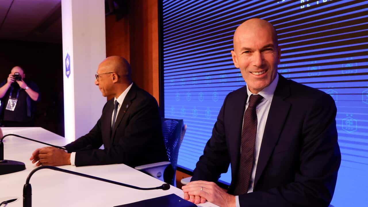 (SP)FRANCE-PARIS-FOOTBALL-FRENCH HEAD COACH-ZIDANE