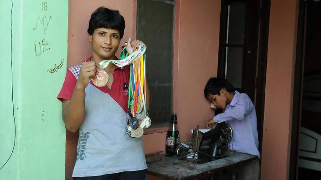 Profile Shoot Of International Wrestler Neetu