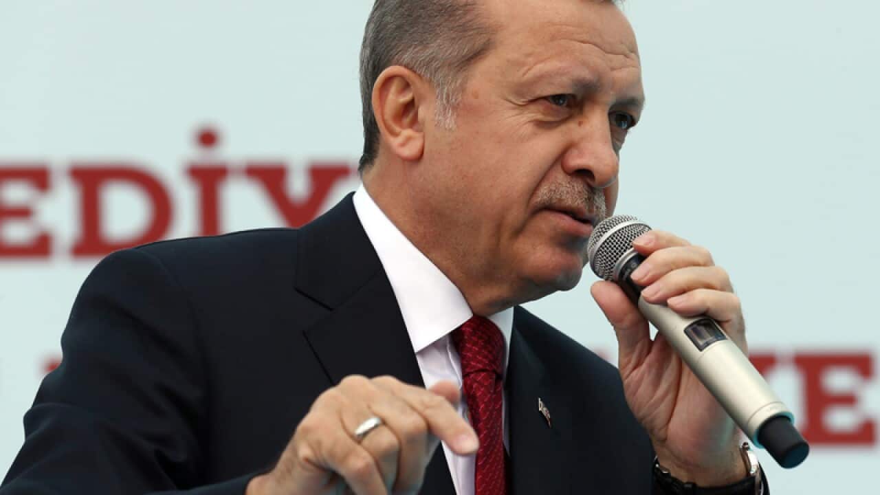 Turkish President Recep Tayyip Erdogan