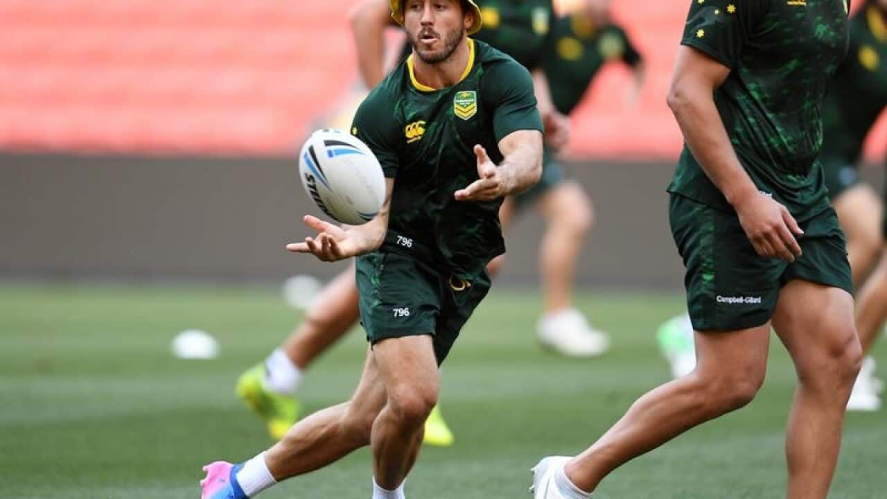 Australia and Queensland player Ben Hunt.