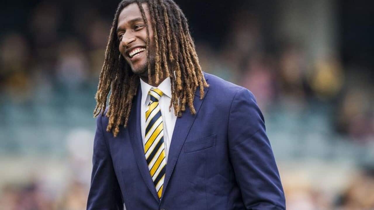 A file image of West Coast Eagles ruckman Nic Naitanui