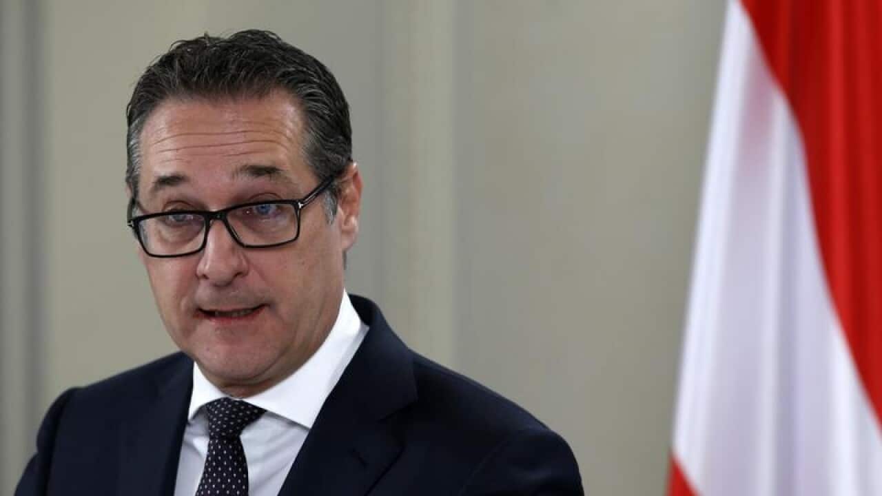 Austrian Vice-Chancellor Heinz-Christian Strache