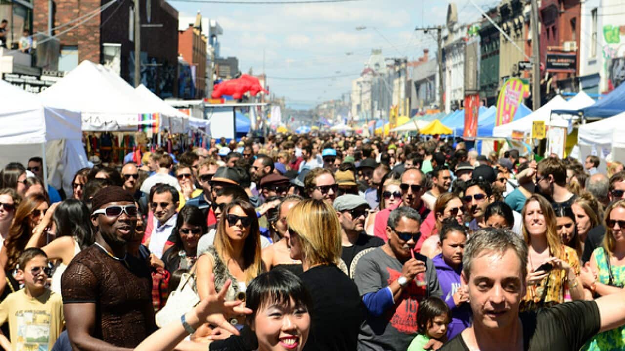 Two-thirds of the Melbourne's population growth has been from overseas migration.