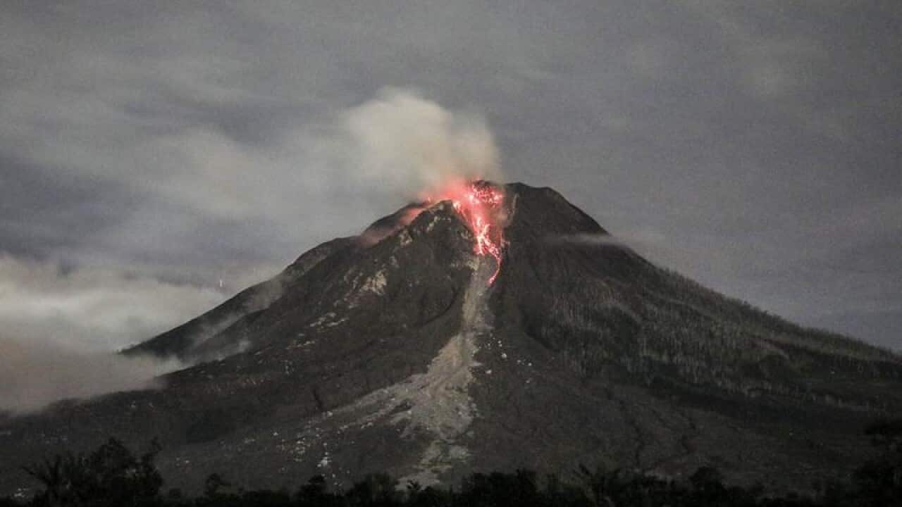 Mount Sinabung, North Sumatra, Indonesia