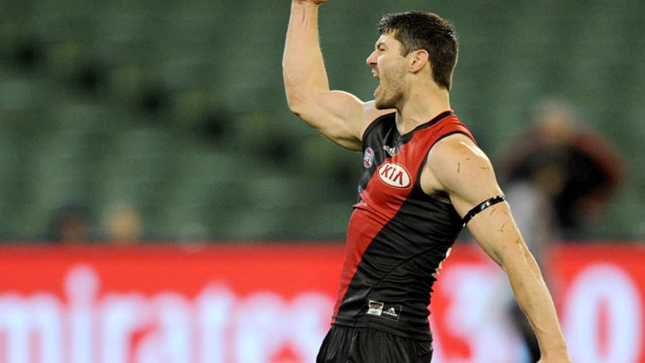 Ben Howlett of the Bombers