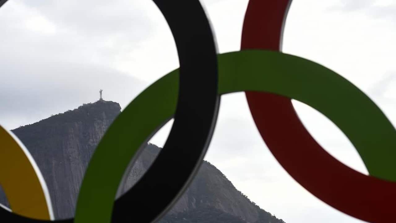 Rio during the Olympics.