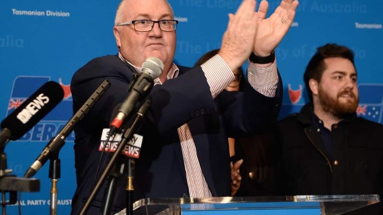 Liberal candidate for Braddon Brett Whiteley