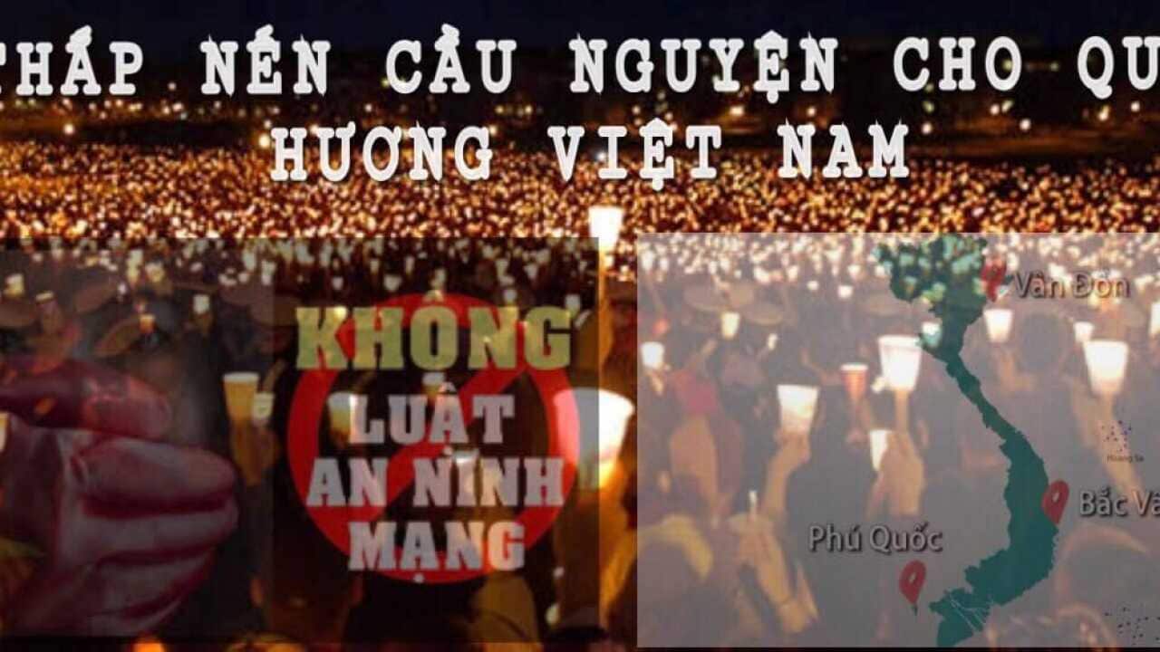 Đêm Thắp Nến Cầu Nguyện Cho Việt Nam (Chủ Nhật 15/07/2018)