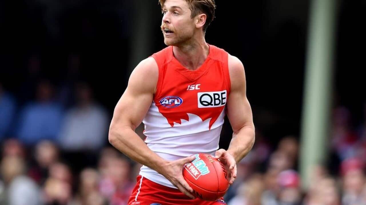 Dane Rampe of the Swans