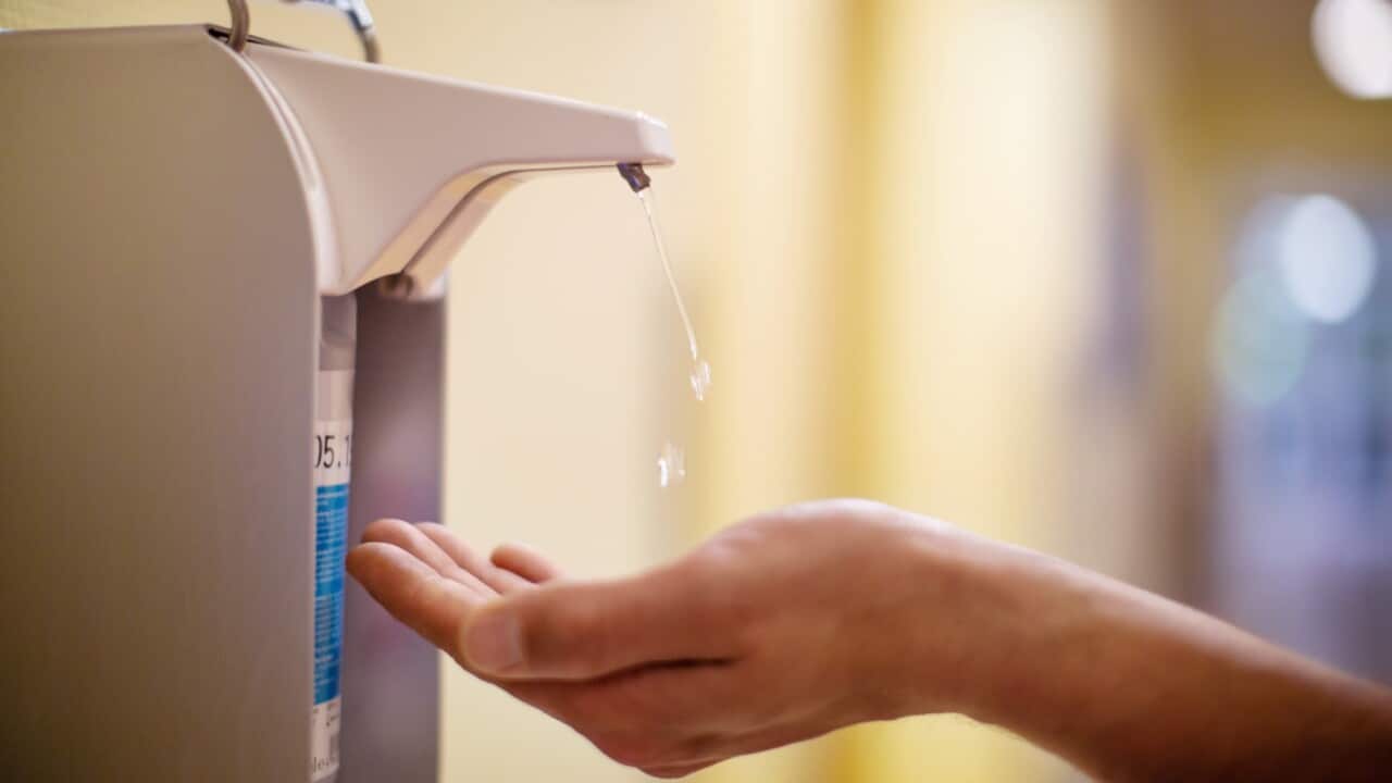 Sanitizor can harm sensitive skin