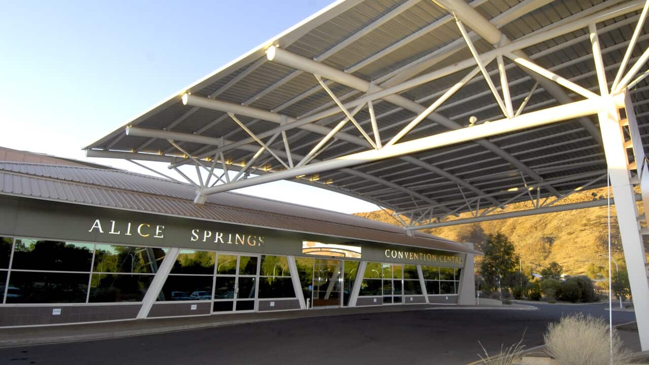 The Convention Centre in Alice Springs NT, Thursday, July 5, 2007. (AAP Image/Alan Porritt) NO ARCHIVING