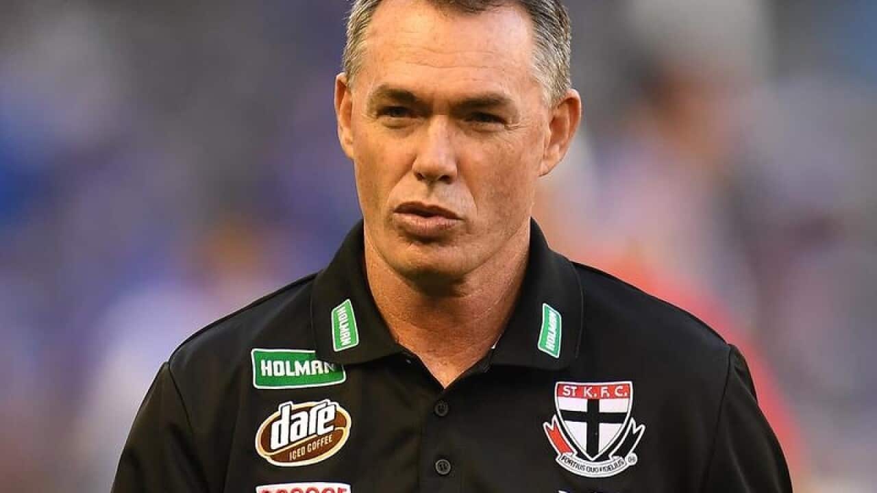 St Kilda coach Alan Richardson