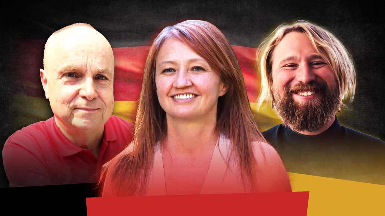 Andreas Ohm, Elsa Reuter and Wolfgang Seider.