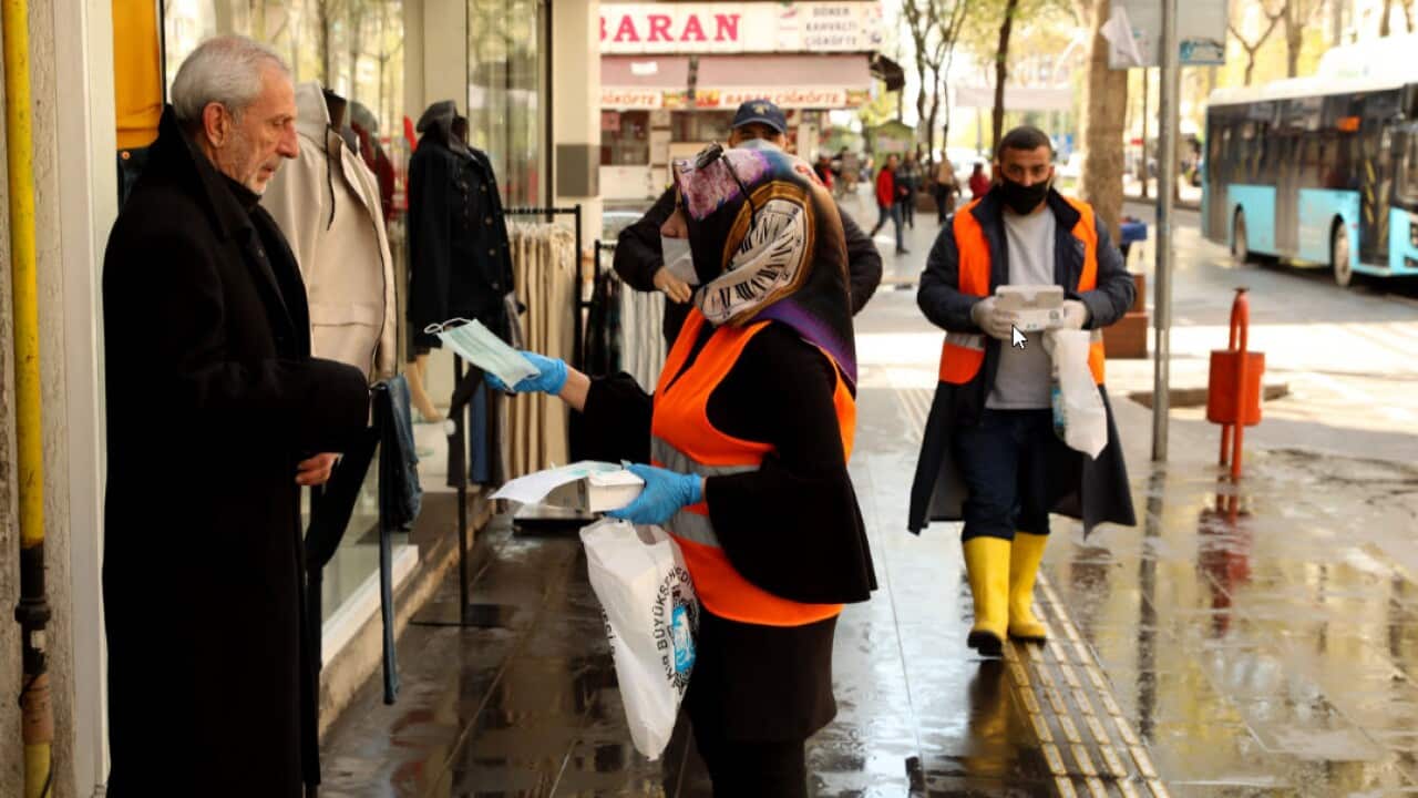 COVID-19 cautions in Diyarbakir