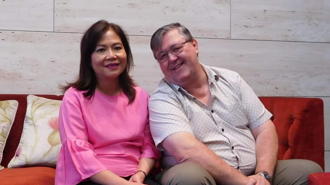 Consul Michael Gillis and wife, Hermie
