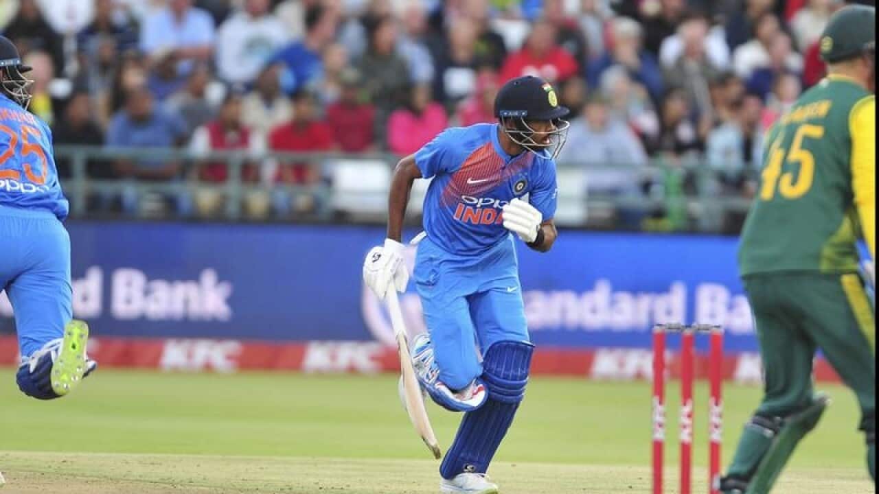 India's Suresh Raina.
