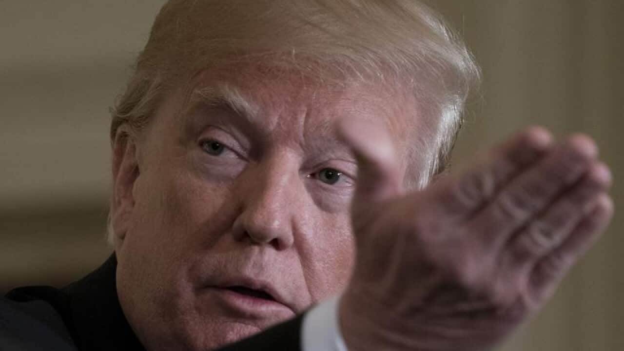 US President Donald Trump