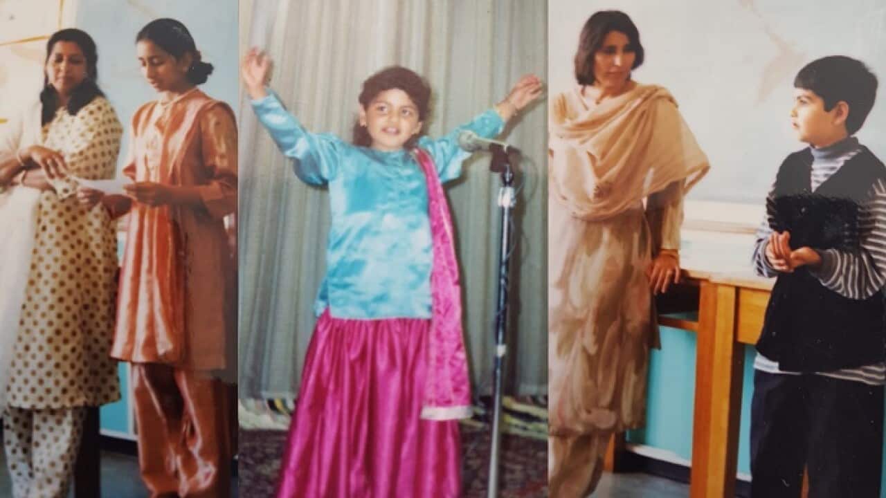 Student activities at Urdu School