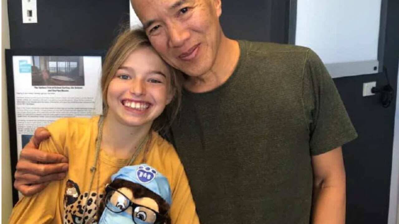 Dr Teo and Milli.