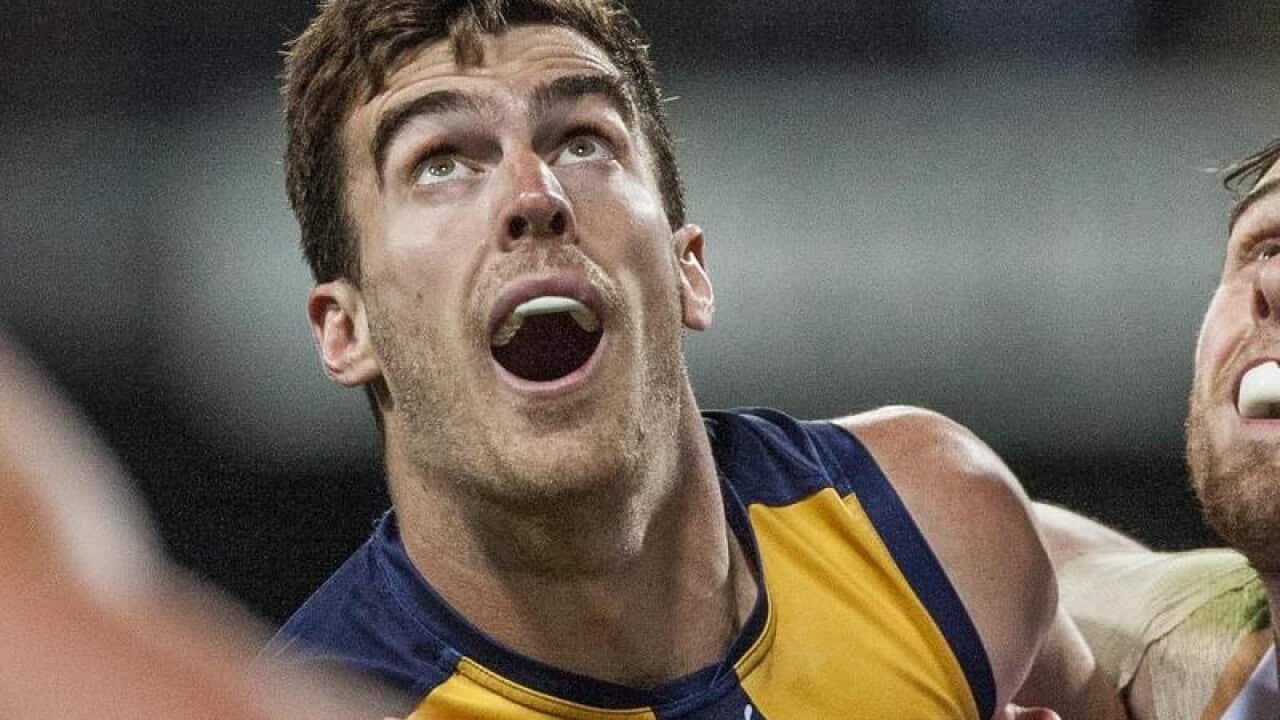 Scott Lycett of the West Coast Eagles