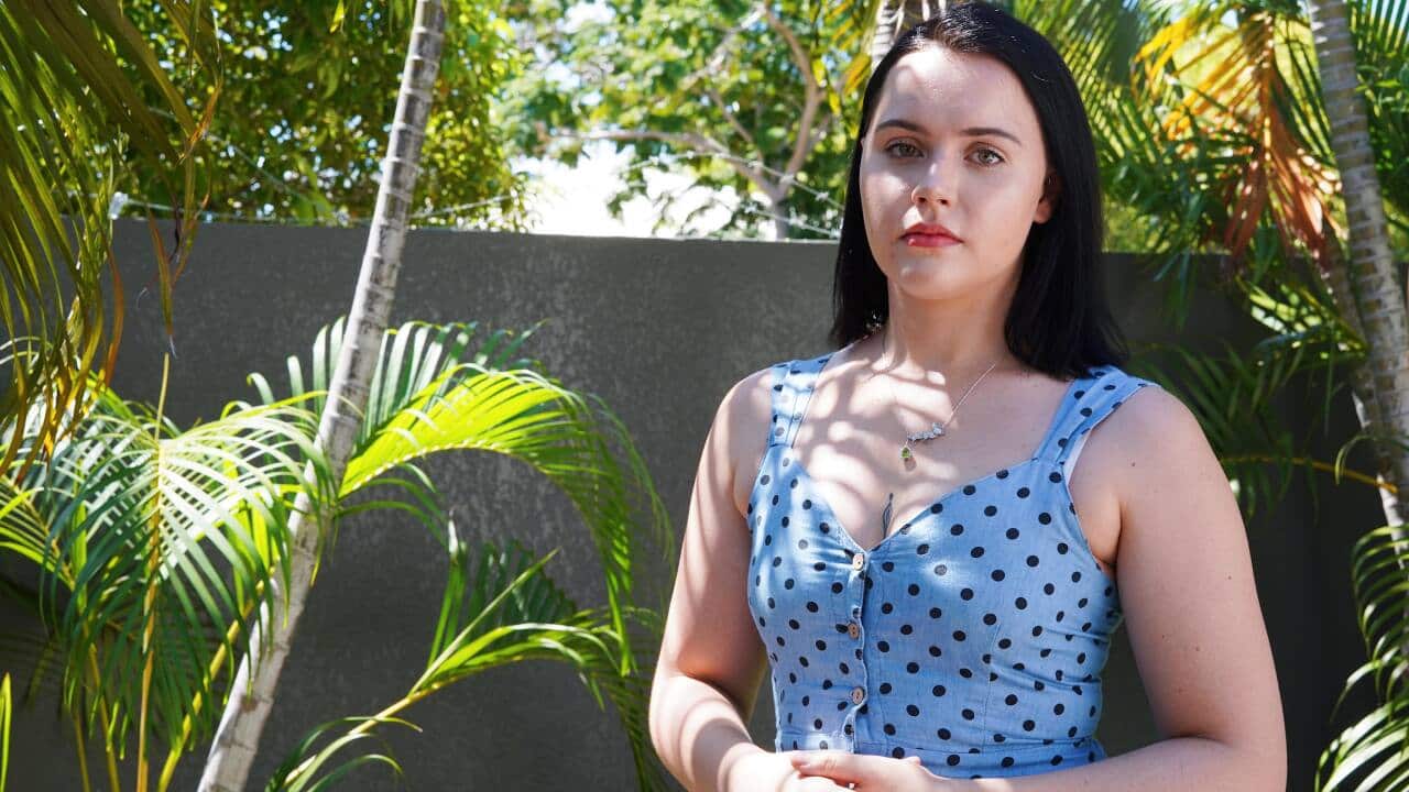 Tia Smith, 21, lost her job as a heavy machinery operator at a cement mill in Darwin