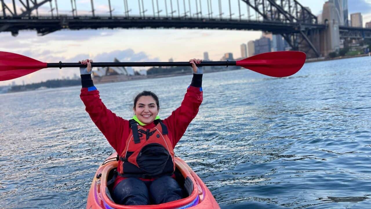 Nadia Mofrad enjoying the sights around the Sydney Harbour foreshore_photo credit_supplied.jpg