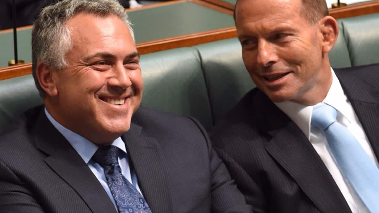 Joe Hockey and Tony Abbott