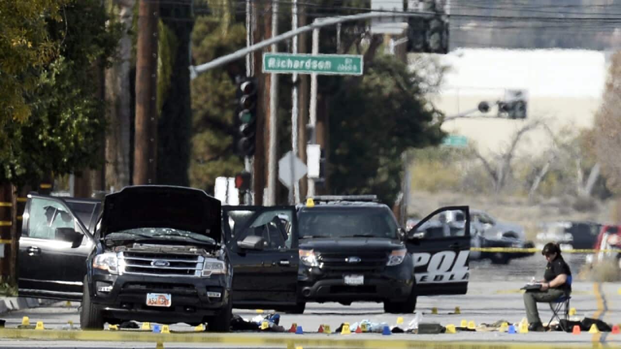 San Bernardino shooting gunmen's SUV