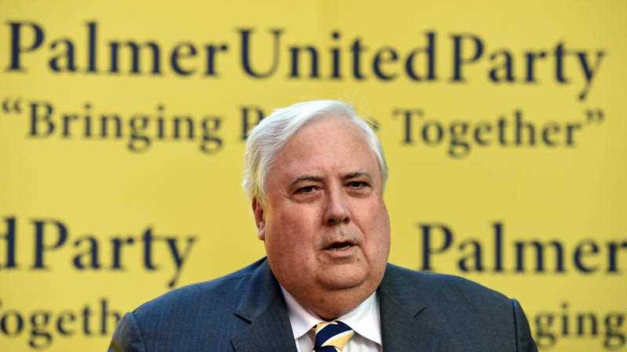 Palmer United Party leader Clive Palmer