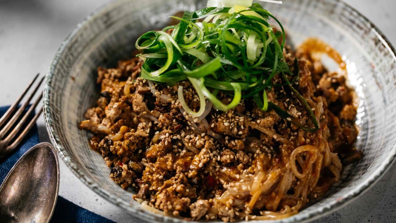 Spicy dan dan noodles