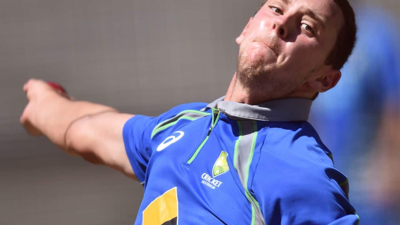 Australian bowler Josh Hazlewood
