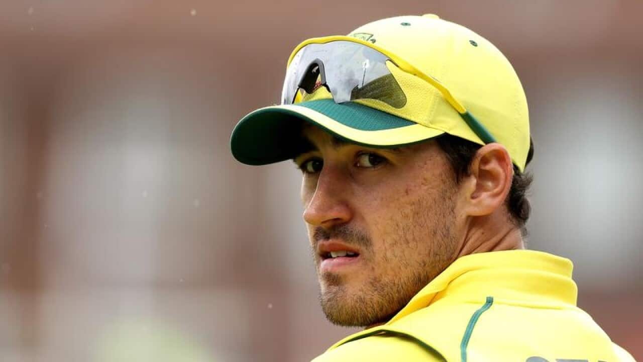 Australian fast bowler Mitchell Starc