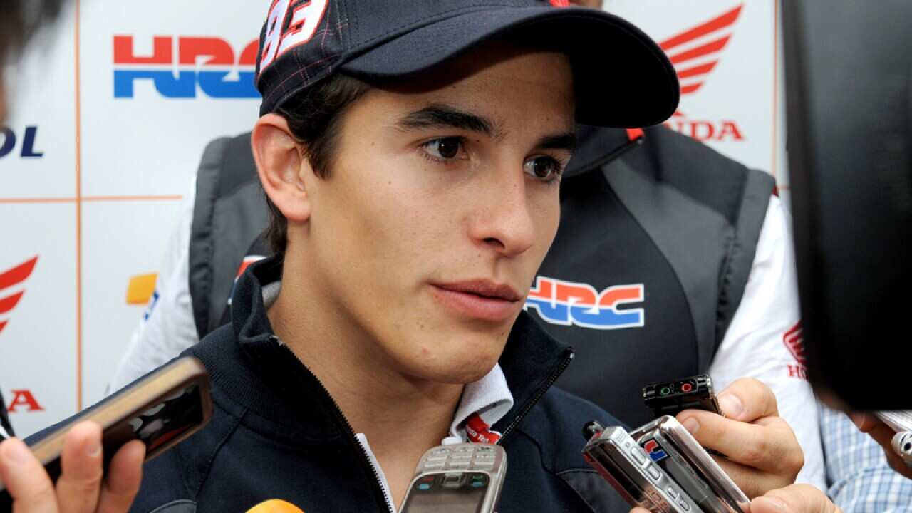 MotoGP world champion Marc Marquez