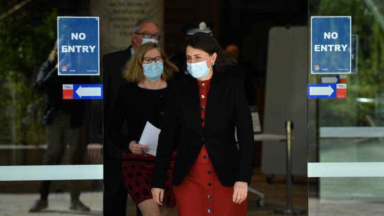 Rueda d eprensa del gobierno de NSW