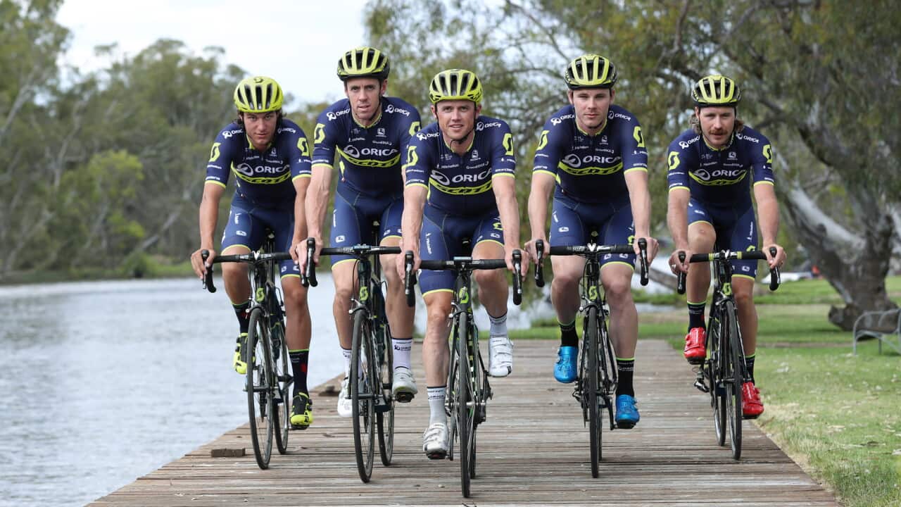 The Orica-Scott WorldTour team