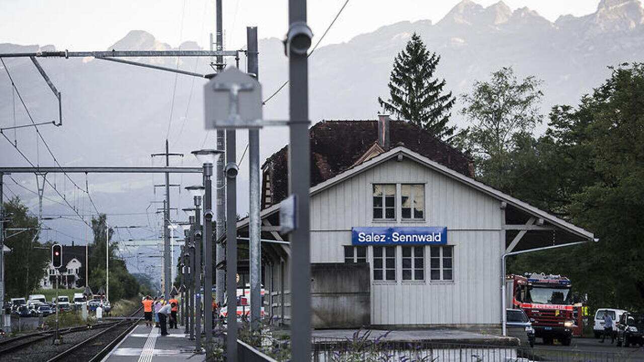 Swiss Attack in Train