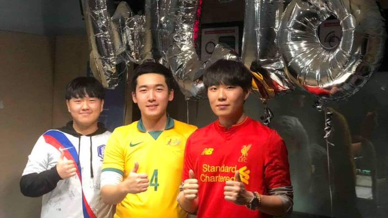 SBS Korean program's 2018 Russia World Cup panel Bryant Yoon, Jun Lee and Minwoo Seo