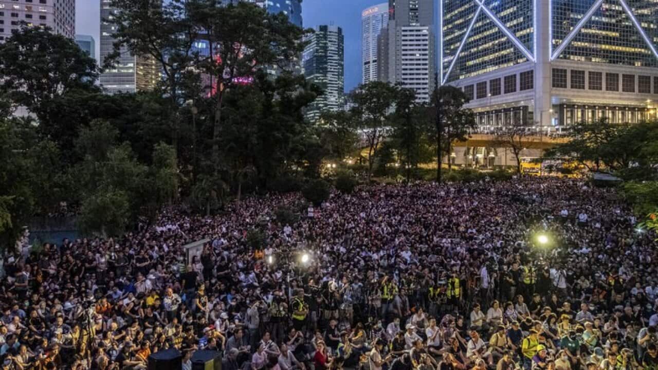 Hong Kong’s Civil Servants Protest Against Their Own Government