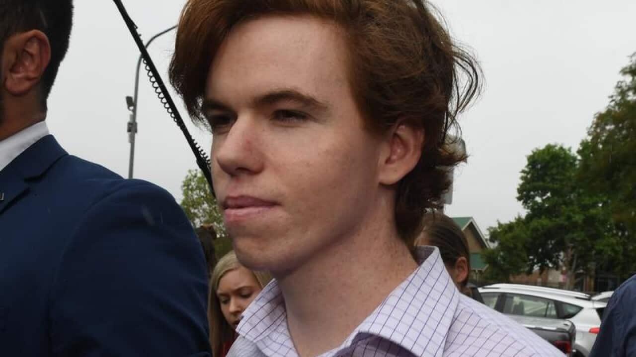 Luke Munday leaves Camden Local Court in Sydney (file image)