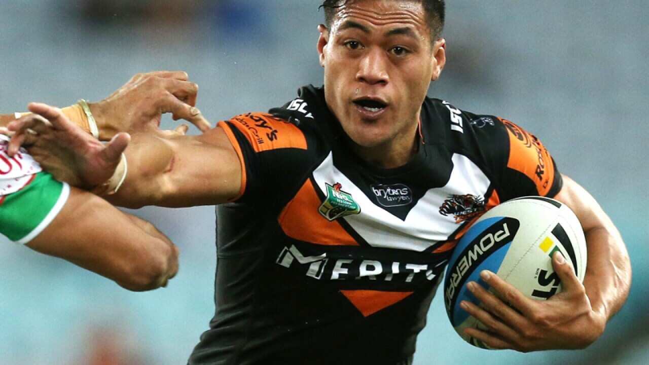 Tim Simona of the Tigers