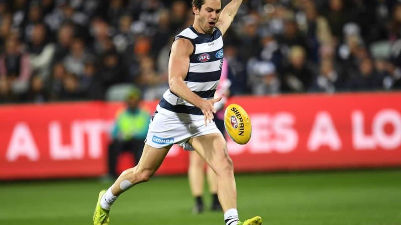 Geelong's Daniel Menzel