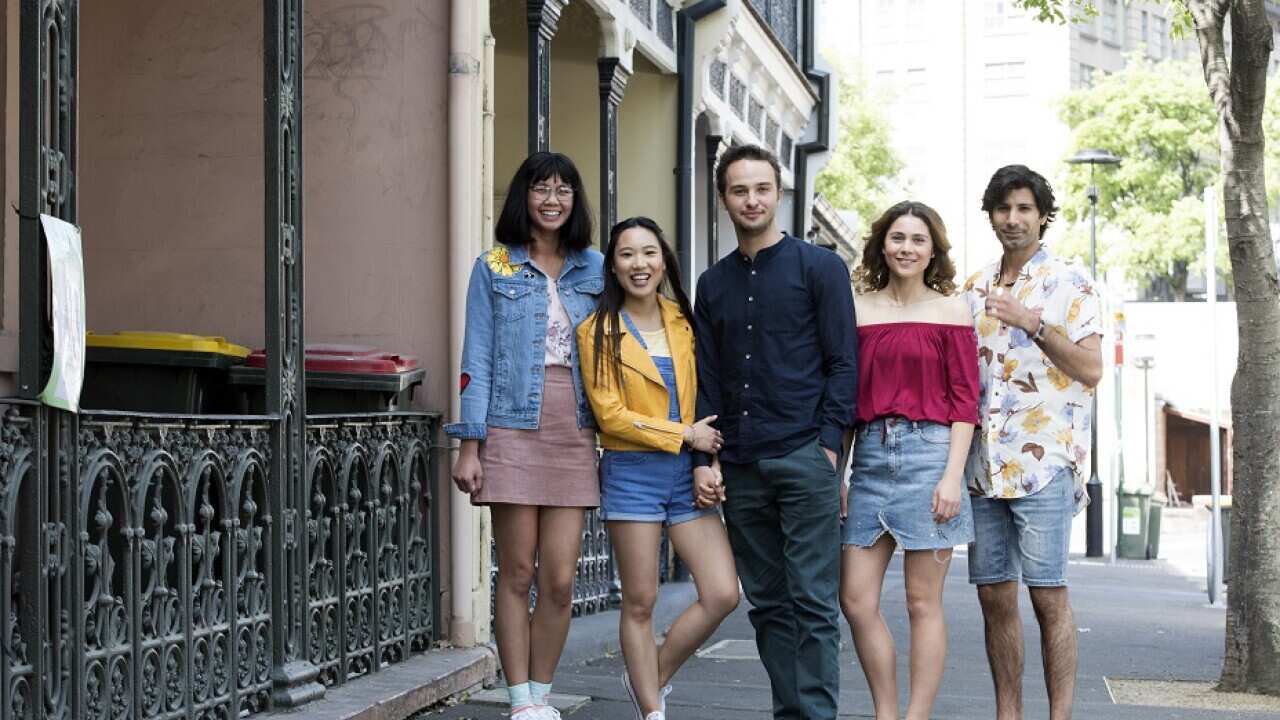 International students in Dead Lucky