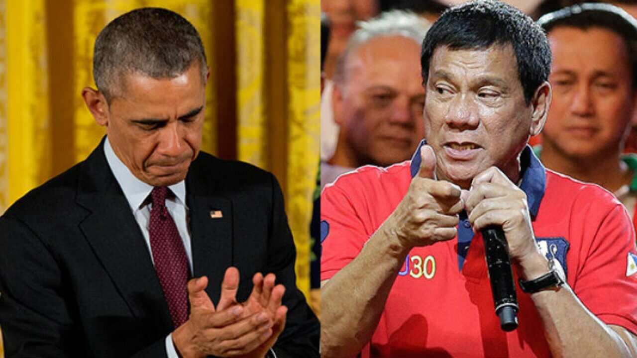 Barack Obama Cancels Meeting in Philippine After Rodrigo Duterte Publicly Offended Him.