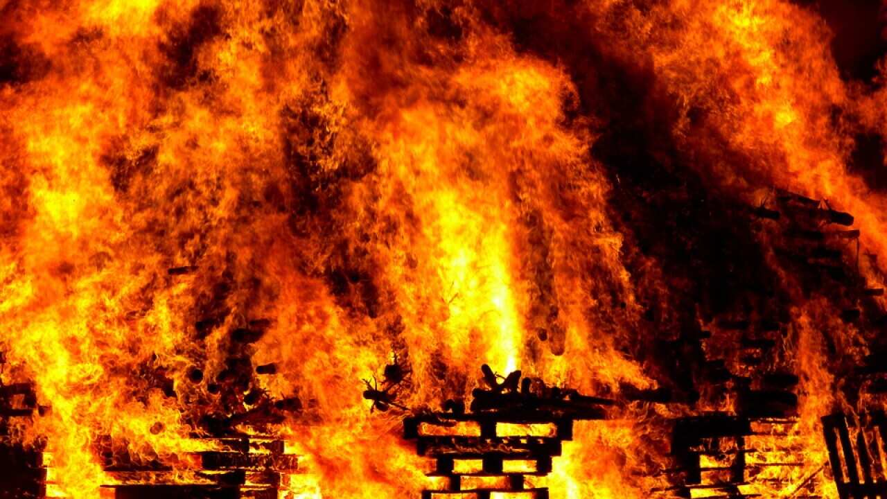 Factory fire