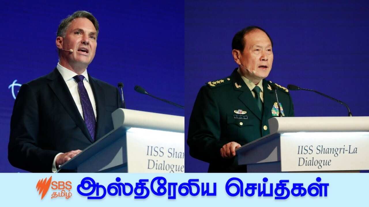 Richard Marles and Wei Fenghe