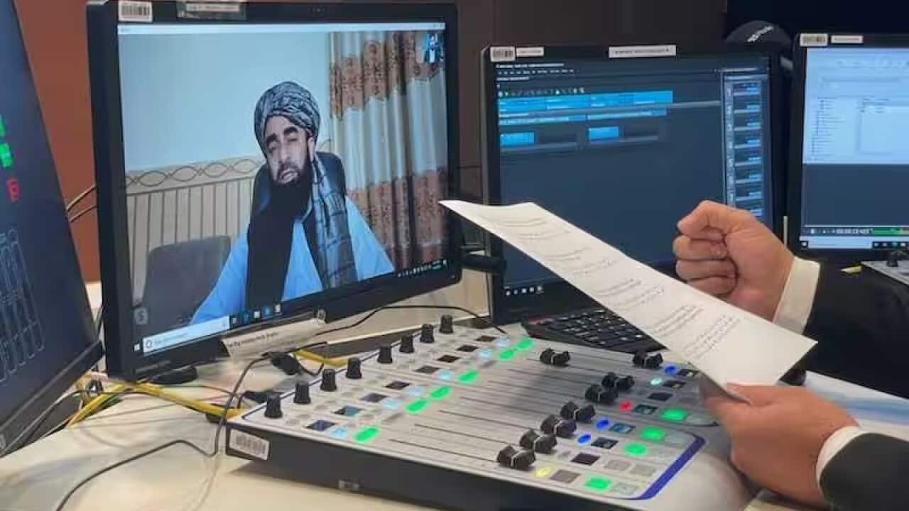 Taliban spokesman Zabihullah Mujahid told SBS Pashto the militant group might allow Australian investigators into Afghanistan (SBS).jpg